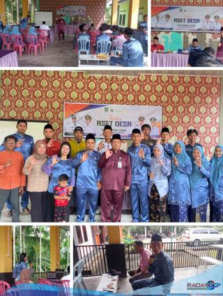 Desa Bantan Timur Mendapat Kunjungan Dari Dinas PMD Kegiatan Sosialisasi Pelatihan Tentang Aset Desa